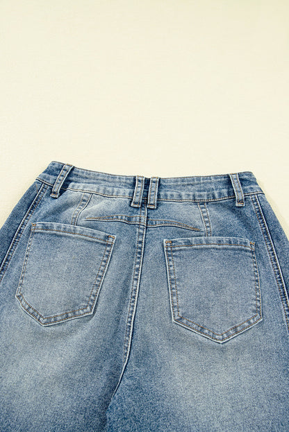 Blythe Vintage Washed Seam Detail Jeans