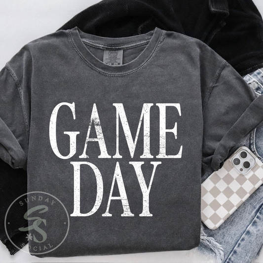 GAME DAY Comfort Colors 1717 T-Shirt